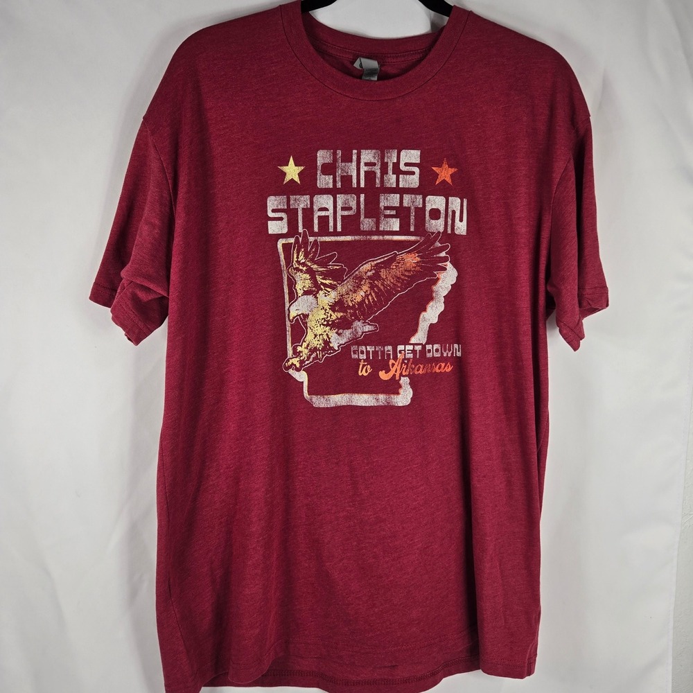 Next Level Apparel Chris Stapleton Gotta Get‎ Down Arkansas T-Shirt XL Country